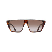 Victoria Beckham Brown Acetate Sunglasses