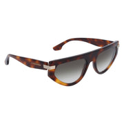 Victoria Beckham Brown Acetate Sunglasses