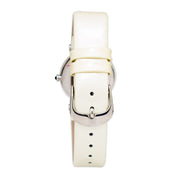Laura Biagiotti Beige Leather Dress Watch