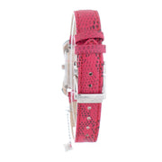Laura Biagiotti Red Leather Dress Watch