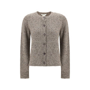 The Row Beige Cashmere Cardigan