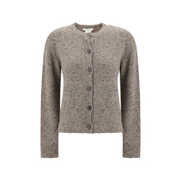 The Row Beige Cashmere Cardigan