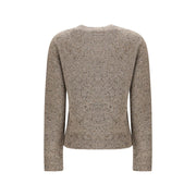 The Row Beige Cashmere Cardigan