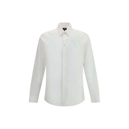 Fendi White Cotton Dress Shirt