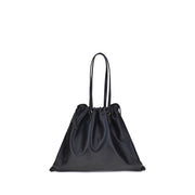 Jimmy Choo Black Calf Leather Bos Taurus Shoulder Bag