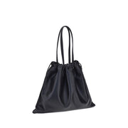 Jimmy Choo Black Calf Leather Bos Taurus Shoulder Bag
