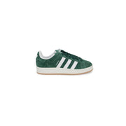 Adidas Originals Green Suede Leather Low Top Sneakers