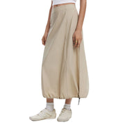 Desigual Beige Cotton Long Skirt