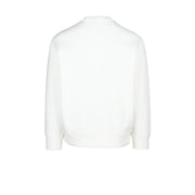 Emporio Armani White Cotton Sweatshirt