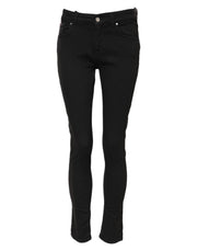 Dolce & Gabbana Black Cotton Skinny Denim Trouser Jeans