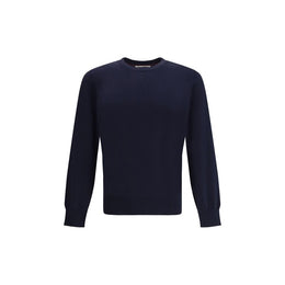 Brunello Cucinelli Blue Cotton Sweatshirt