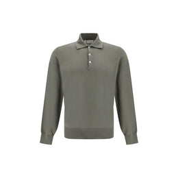 Brunello Cucinelli Green Cotton Shortsleeve Shirt