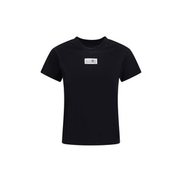 MM6 Black Cotton T-Shirt
