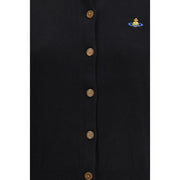 Vivienne Westwood Black Cotton Cardigan