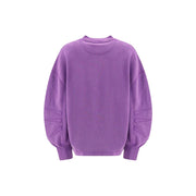 The Attico Purple Cotton Sweatshirt