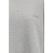 The Attico Gray Cotton Sweatshirt