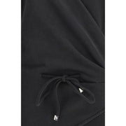 The Attico Black Cotton Casual Dress