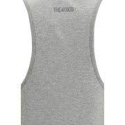 The Attico Gray Cotton Casual Dress