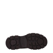 Moncler Brown Leather Ankle Boots