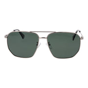 Polaroid Silver Metal Sunglasses