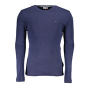 Tommy Hilfiger Blue Organic Cotton Men T-Shirt