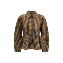 Ganni Multicolor Polyester Blouse