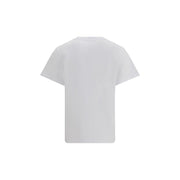Ganni White Cotton T-Shirt