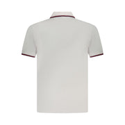 U.S. Grand Polo White Cotton Men's Polo Shirt