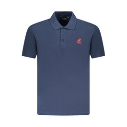 U.S. Grand Polo Blue Cotton Men Polo Shirt