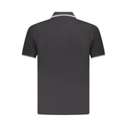 U.S. Grand Polo Black Cotton Mens Polo Shirt