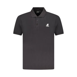 U.S. Grand Polo Black Cotton Men Polo Shirt