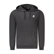 U.S. Grand Polo Black Cotton Men's Hoodie
