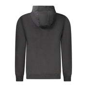 U.S. Grand Polo Black Cotton Men's Hoodie