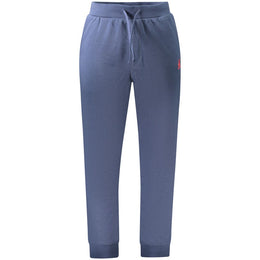 U.S. Grand Polo Blue Cotton Men's Sports Trouser