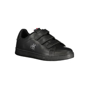 U.S. Grand Polo Black Polyester Sneaker