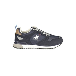 U.S. Grand Polo Blue Polyester Sneaker