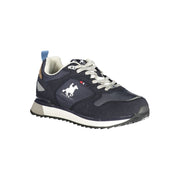 U.S. Grand Polo Blue Polyester Sneaker