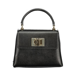 Furla Black Leather Handbag