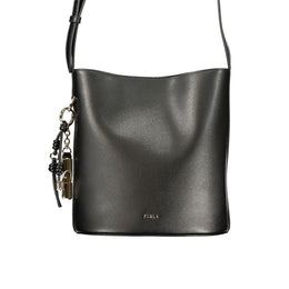 Furla Nero Pelle Women Handbag