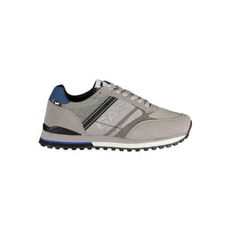 Gas Gray Polyester Men's Sneaker
