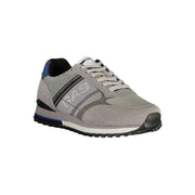 Gas Gray Polyester Men's Sneaker