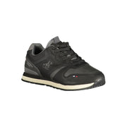 U.S. Grand Polo Black Polyester Men Sneaker