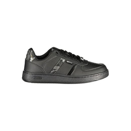 Gas Black Polyurethane Women's Sneaker