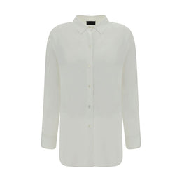 F.IT White Acetate Dress Shirt