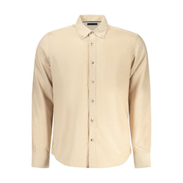 North Sails Beige Cotton Men Shirt