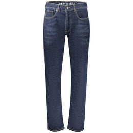 North Sails Blu Cotton Men Jeans
