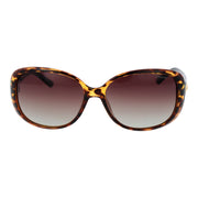Polaroid Brown Plastic Sunglasses