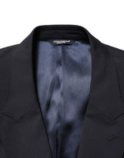 Dolce & Gabbana Blue MARTINI Double Breasted 2 Piece Suit
