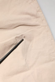 Kocca Beige Straight Mid Waist Chino Trouser Casual Pants