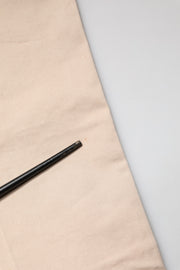 Kocca Beige Straight Mid Waist Chino Trouser Casual Pants